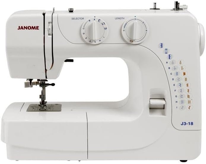 Sewing Machine 18 Stitches Free Arm Buttonhole Drop Feed LED - Kwikley