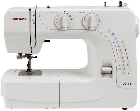 Sewing Machine 18 Stitches Free Arm Buttonhole Drop Feed LED