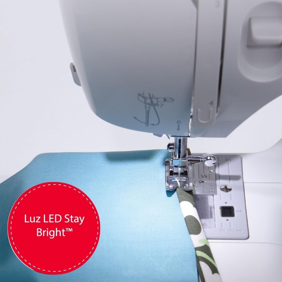 Sewing Machine 23 Built In Stitches Auto Threader LED Buttonhole - Kwikley