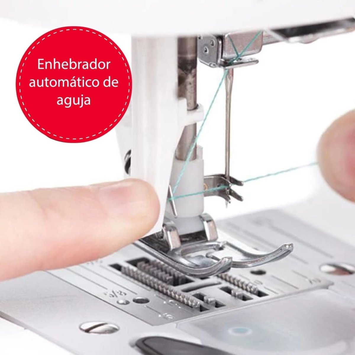 Sewing Machine 23 Built In Stitches Auto Threader LED Buttonhole - Kwikley