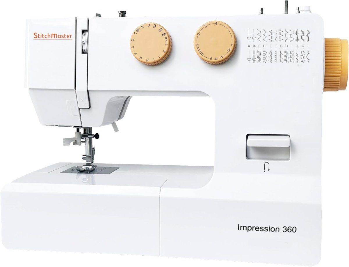 Sewing Machine 24 Stitches Needle Threader Free Arm Portable - Kwikley