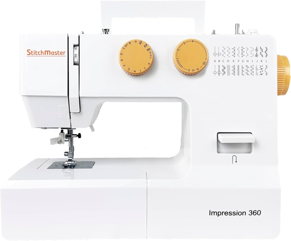 Sewing Machine 24 Stitches Needle Threader Free Arm Portable - Kwikley