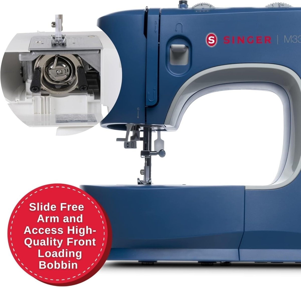 Sewing Machine 97 Stitch Applications Metal Frame Beginner Electric - Kwikley