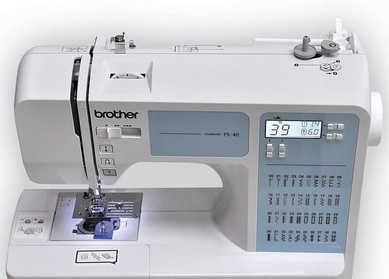 Sewing Machine With Extension Table 40 Stitch Electric Craft Repair - Kwikley