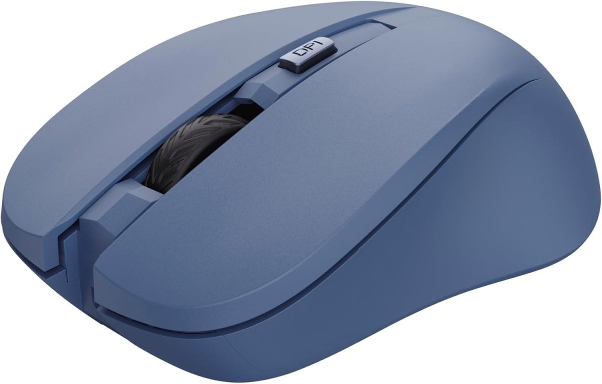 Silent Wireless Mouse 2.4GHz 1000 - 1800 DPI USB Laptop PC - Kwikley