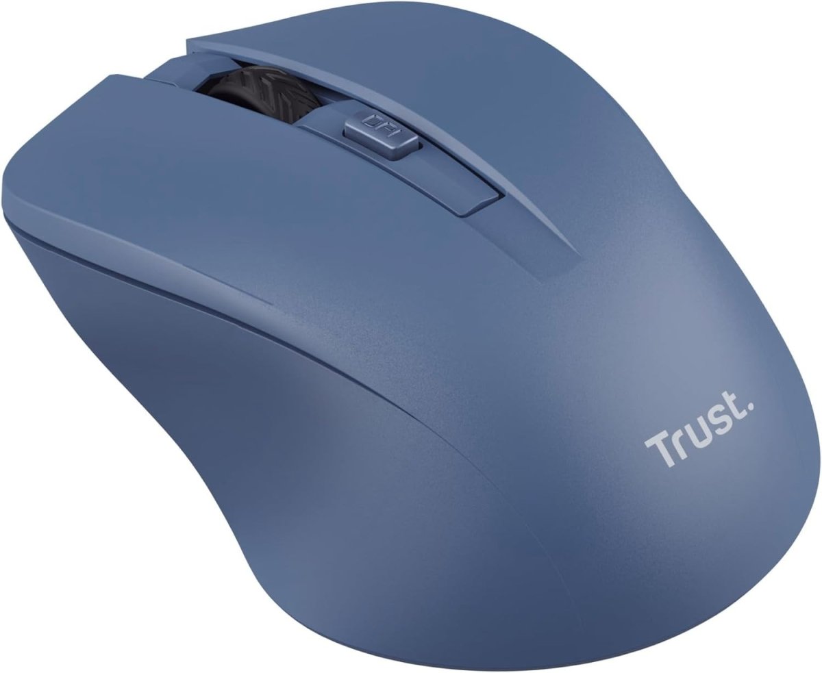 Silent Wireless Mouse 2.4GHz 1000 - 1800 DPI USB Laptop PC - Kwikley