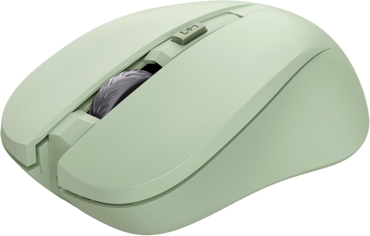 Silent Wireless Mouse 2.4GHz Adjustable DPI Eco Laptop PC - Kwikley