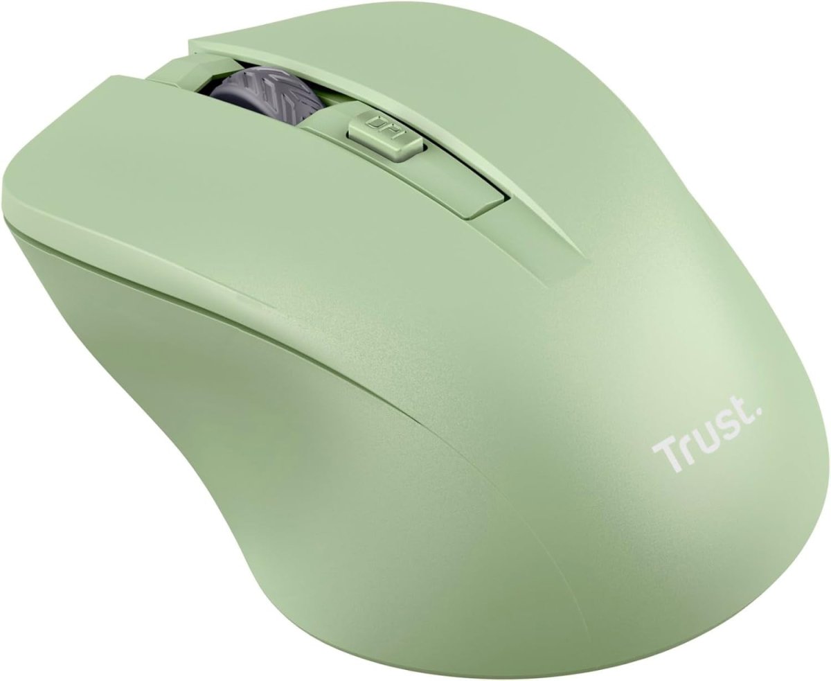 Silent Wireless Mouse 2.4GHz Adjustable DPI Eco Laptop PC - Kwikley