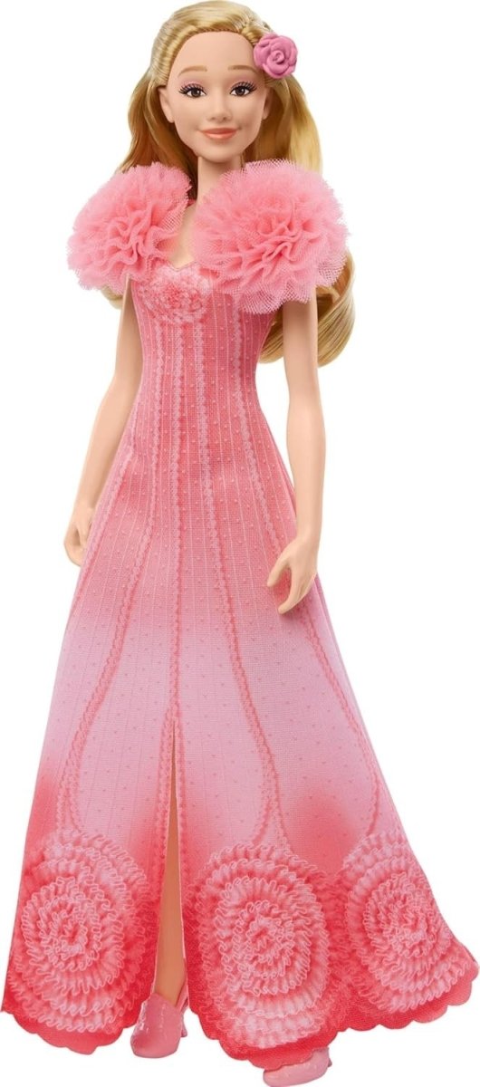 Singing Fashion Doll Pink Dress Posable w Sound Hair Accessories - Kwikley