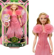 Singing Fashion Doll Pink Dress Posable w Sound Hair Accessories - Kwikley