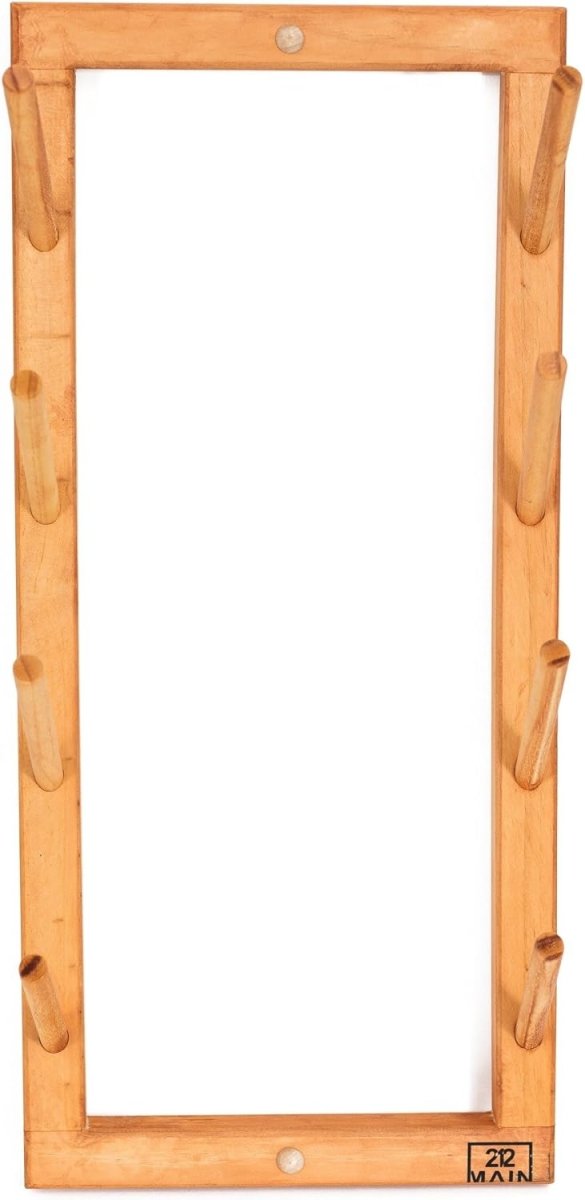 Skateboard Display Rack Wall Mount Wooden 4 Board Storage Holder - Kwikley