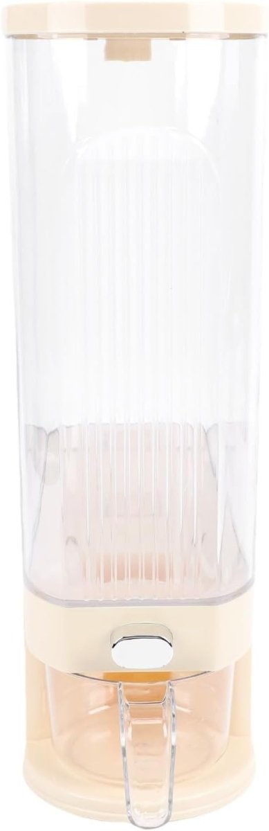 Slim Airtight Rice Storage Container Damp Proof Grain Dispenser Bin - Kwikley