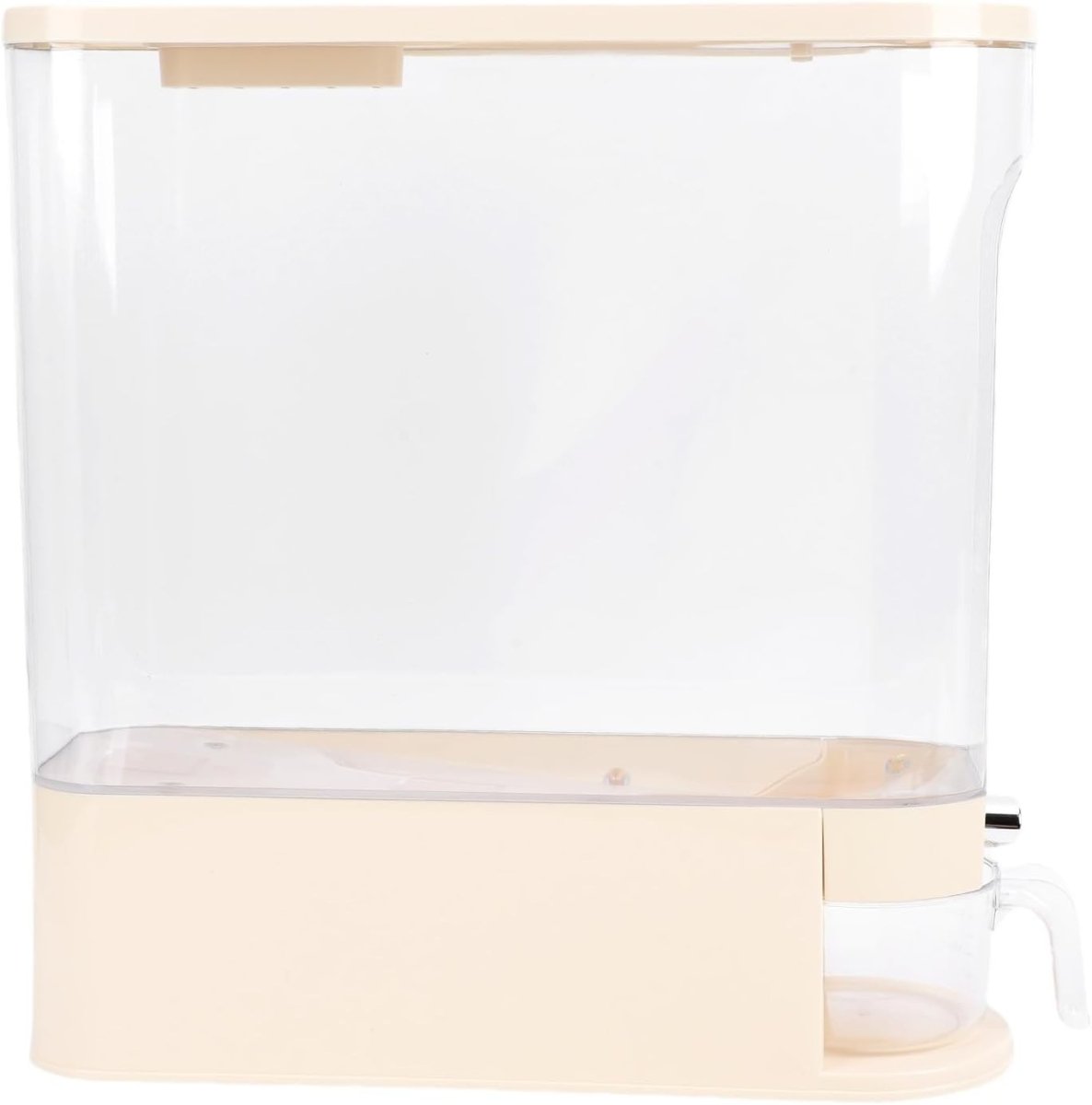 Slim Airtight Rice Storage Container Damp Proof Grain Dispenser Bin - Kwikley