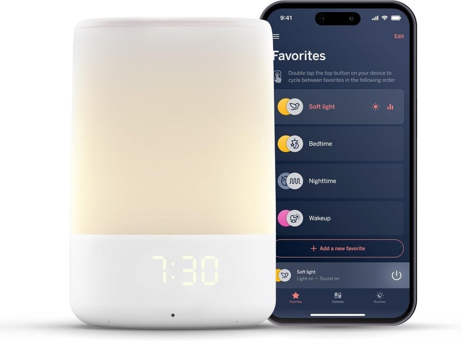 Smart Baby Night Light & Sound Machine with Cry Alert & Temp Sensor - Kwikley