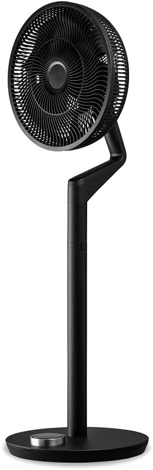 Smart Portable Fan Black – 30 Speeds Cordless Remote App Control Quiet Cooling - Kwikley