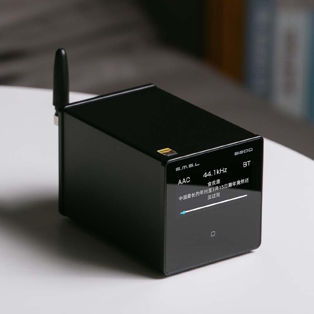 SMSL B200 Bluetooth 5.1 Audio Decoder Preamp DAC RCA Coaxial USB - Kwikley