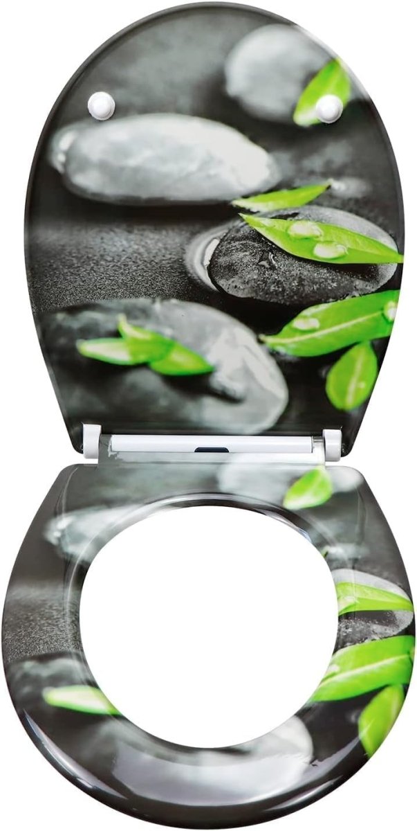Soft Close Toilet Seat Duroplast Quick Release Top Fix Easy Clean Colourful - Kwikley