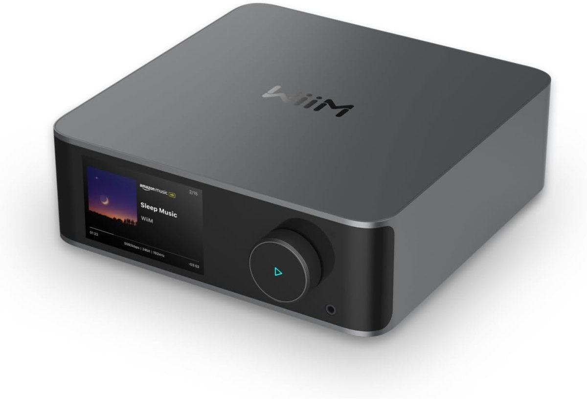 Space Gray Hi‑Res Music Streamer & Digital Preamp – Touchscreen Audio Hub - Kwikley
