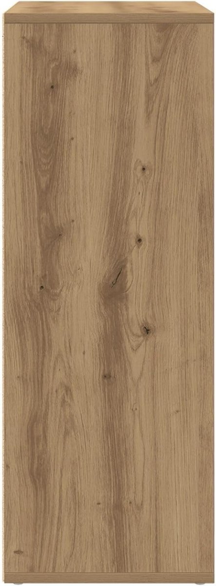 Space - Saving Artisan Oak Sideboard Cabinet with Drawers & Adjustable Shelves - Kwikley