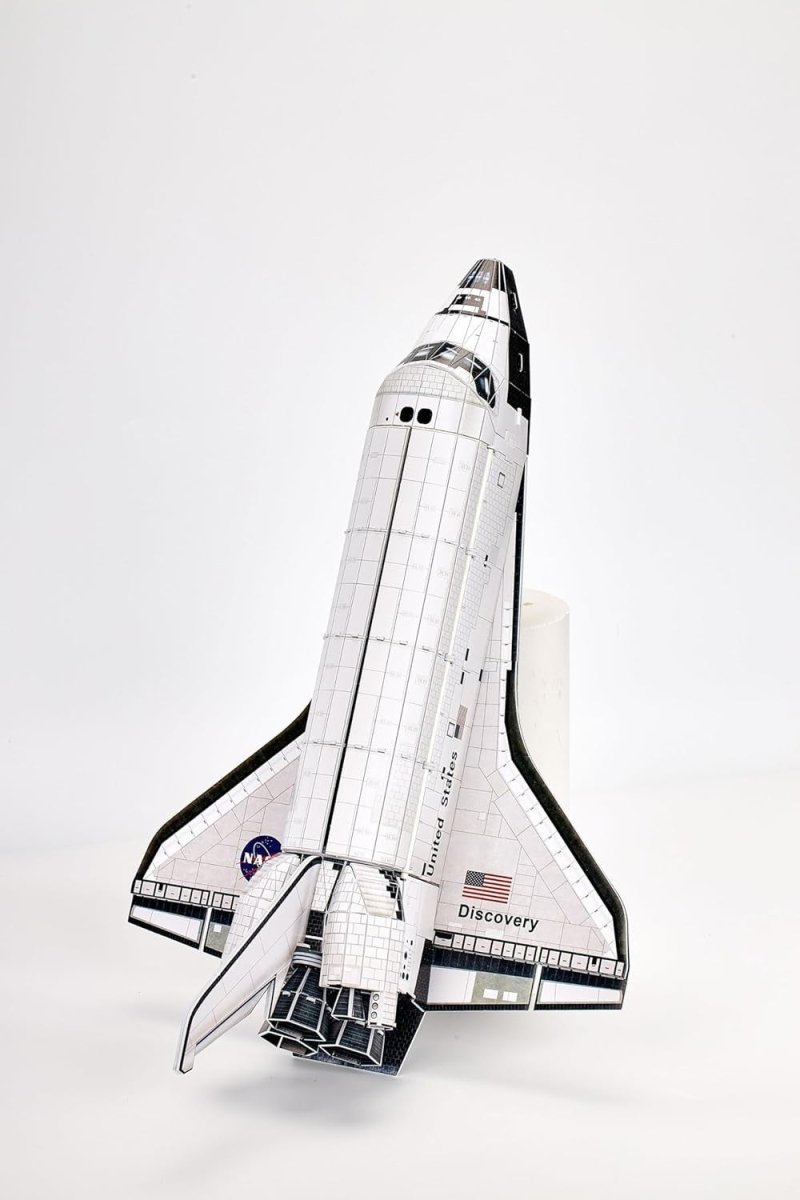 Space Shuttle 3D Puzzle Model Kit Spacecraft Display Stand 126pcs - Kwikley