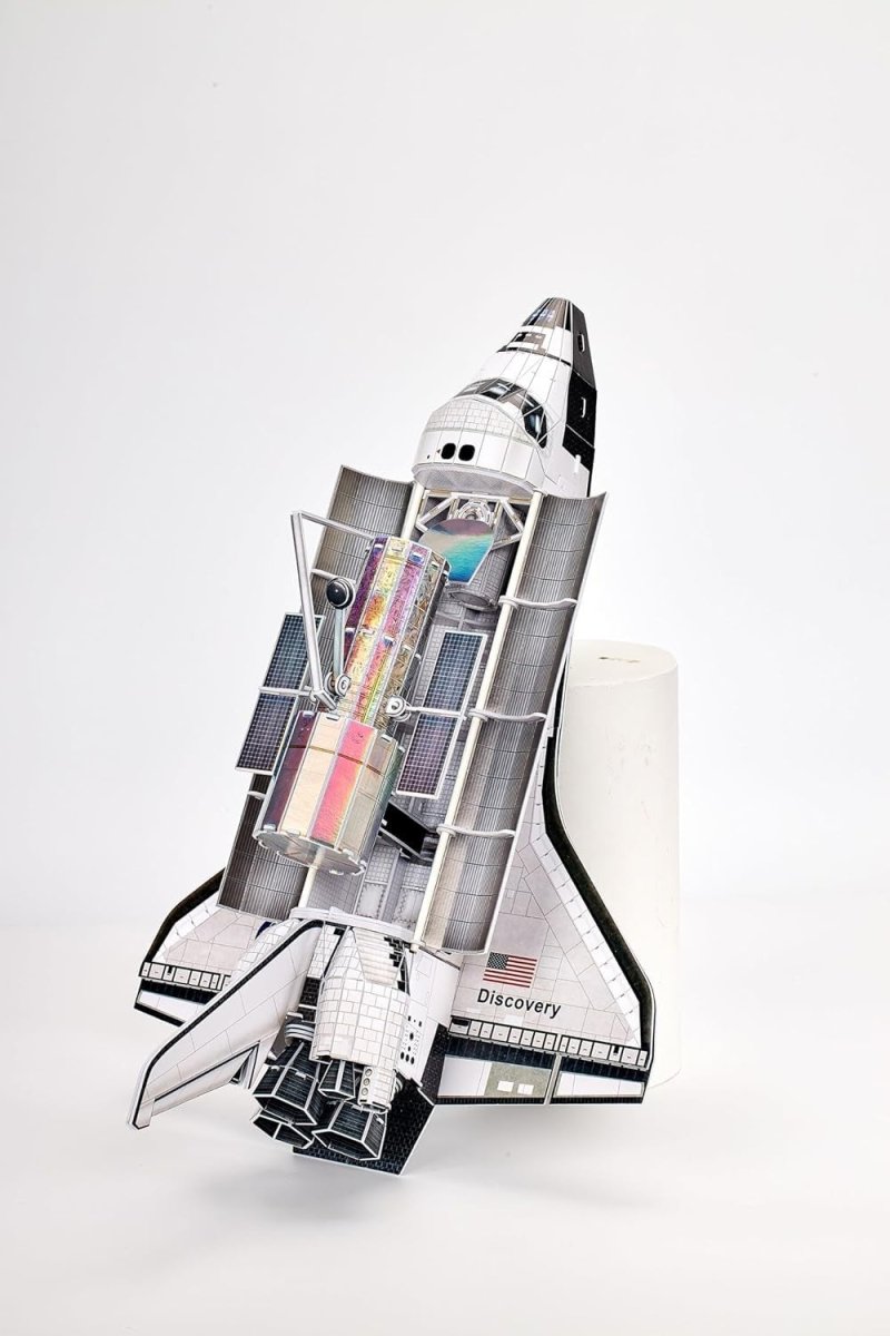 Space Shuttle 3D Puzzle Model Kit Spacecraft Display Stand 126pcs - Kwikley