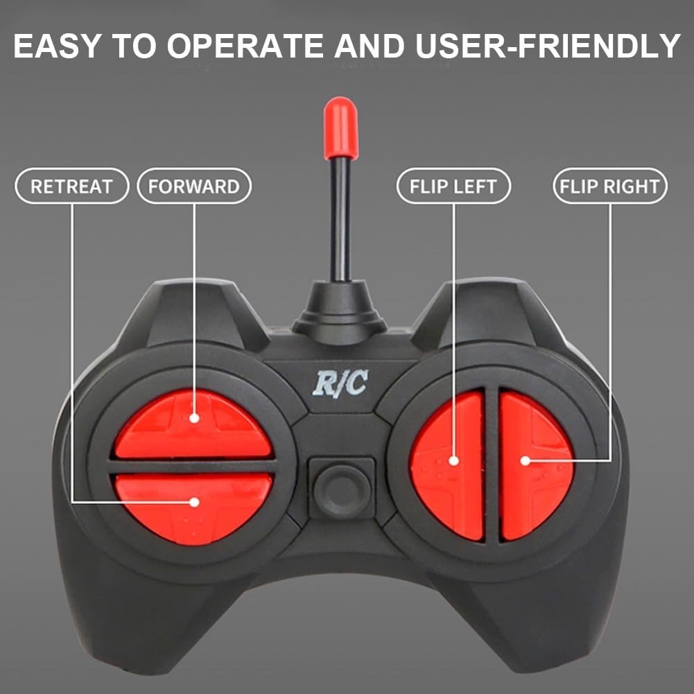 Spider 4WD RC Stunt Car for Kids 3 - 10, 360° Flips & Double - Sided Driving - Kwikley