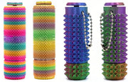 Spiky Sensory Fidget Keychain Rotate Click Stress Relief ADHD Toy - Kwikley