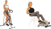 Squat Assist Row Machine Under Desk Pedal Exerciser Home Gym Bundle - Kwikley