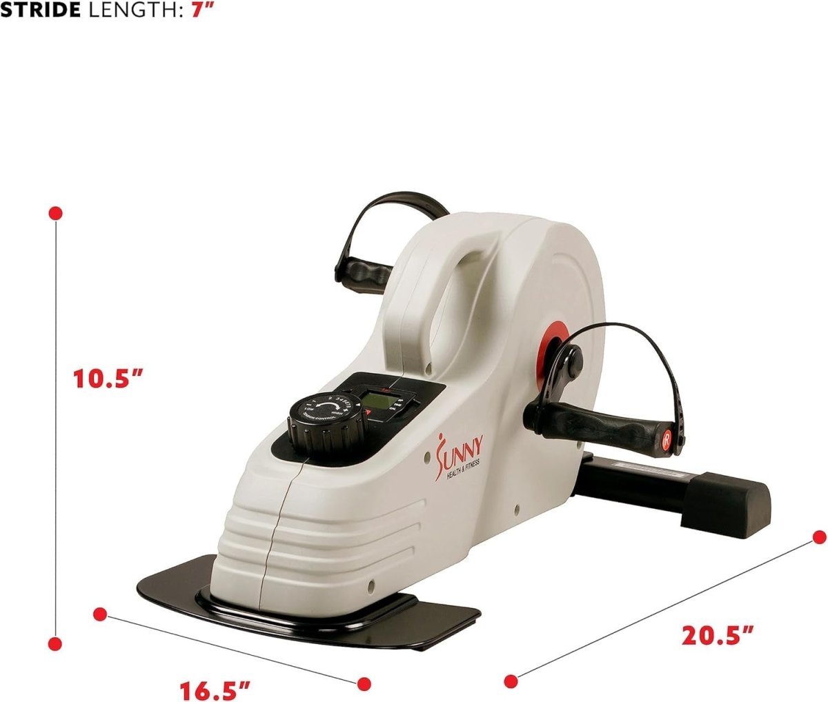 Squat Assist Row-N-Ride Machine + Under Desk Pedal Exerciser Quiet Magnetic - Kwikley