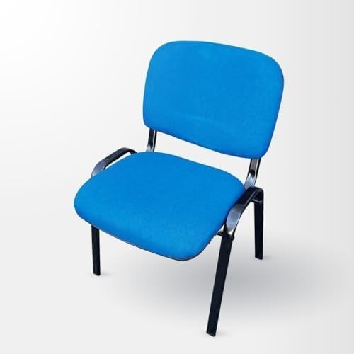 Stackable Conference Chair Blue Reception Office Classroom Meeting Chair - Kwikley