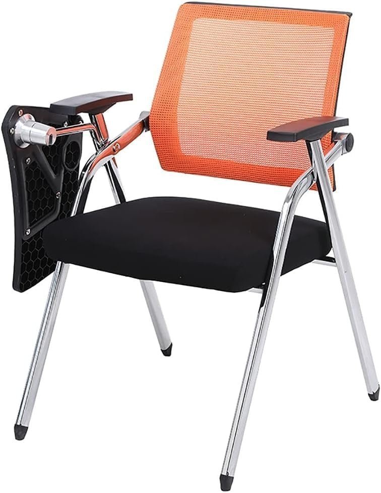 Stackable Folding Desk Chair Student Office Classroom Ergonomic Seat - Kwikley