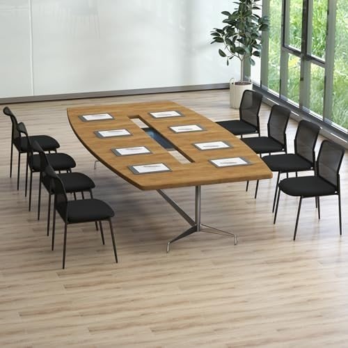 Stackable Mesh Office Chairs Set of 2 – Padded Conference & Waiting Seats - Kwikley