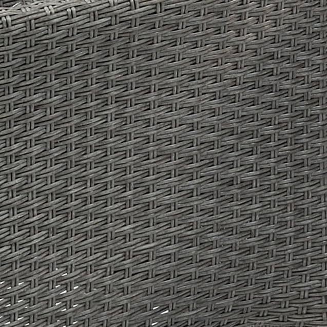 Stackable Rattan Garden Chairs Set of 2 Outdoor Patio Armchairs with Cushion - Kwikley