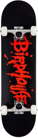 Stage 1 Blood Logo Complete Skateboard 8" Black Kid Deck