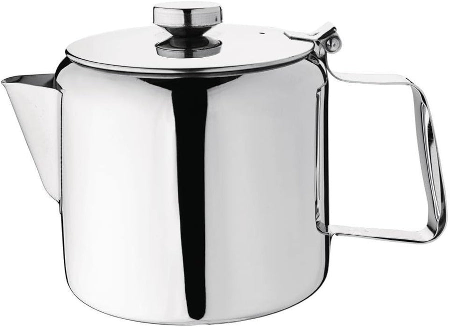 Stainless Steel Teapot 1.83L Mirror Finish Tea Pot Heat Resistant - Kwikley