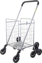 Stair Climbing Shopping Trolley Folding Utility Cart with Wheels - Kwikley