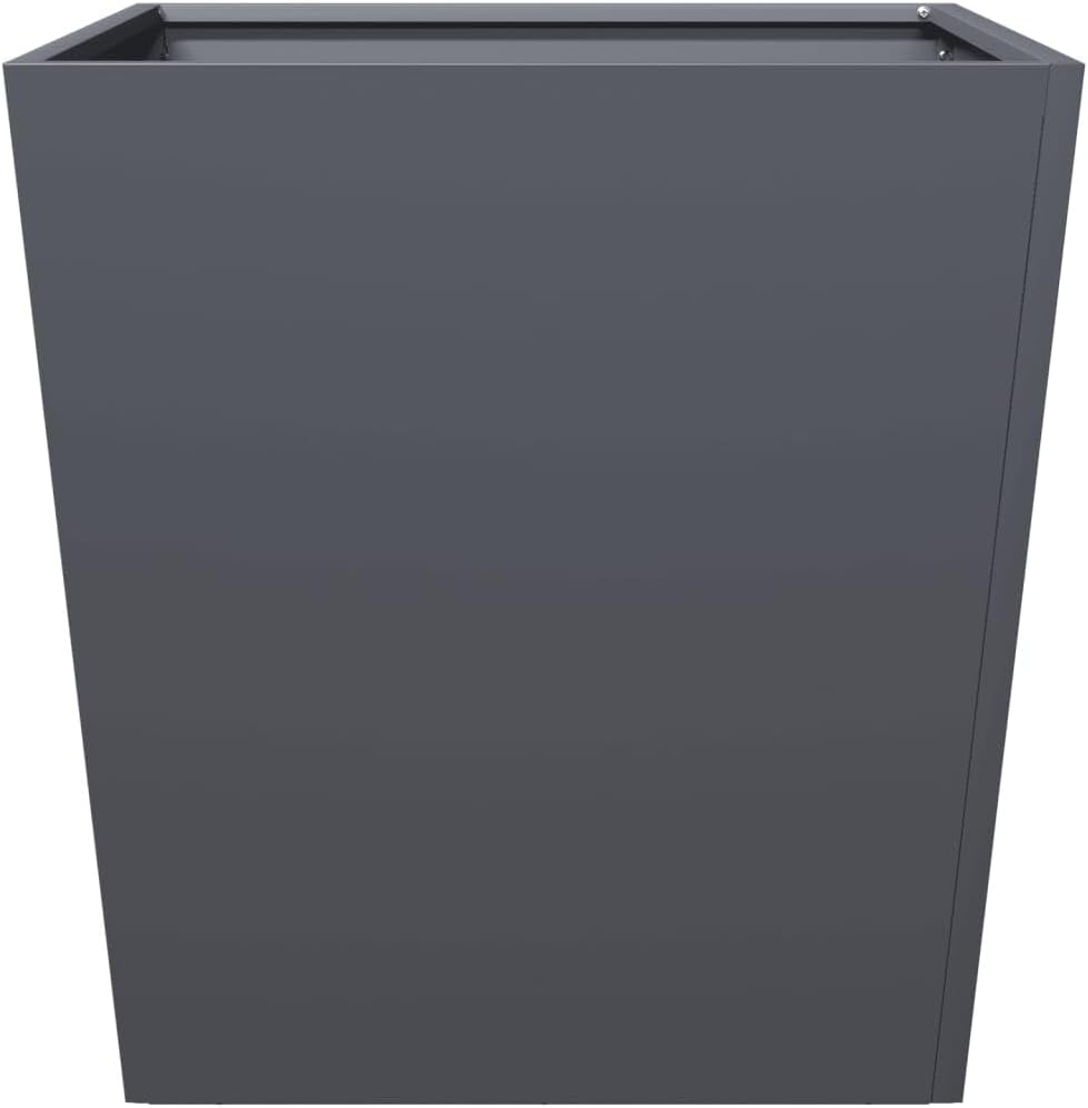 Steel Garden Planter Box 50x50x50cm Outdoor Flower Pot Set - Kwikley