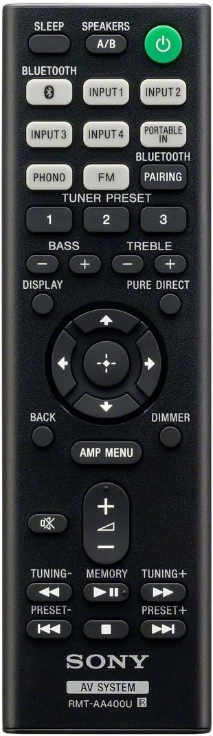 Stereo Amplifier 2 Channel Bluetooth Receiver Phono Input 100W HiFi Black - Kwikley