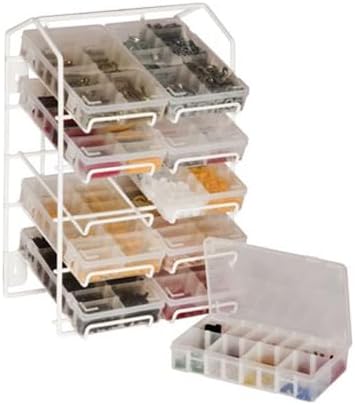 Storage Rack for 10 Boxes Wire Organizer Stand Wall Mount - Kwikley