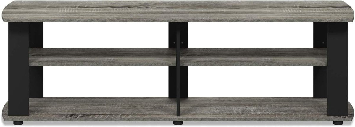 Stylish French Oak TV Stand for TVs up to 49" | Sturdy, Modern, Spacious - Kwikley