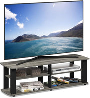 Stylish French Oak TV Stand for TVs up to 49" | Sturdy, Modern, Spacious - Kwikley