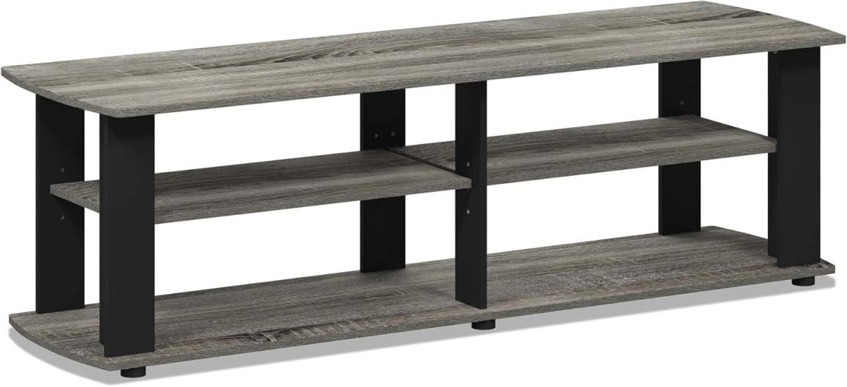 Stylish French Oak TV Stand for TVs up to 49" | Sturdy, Modern, Spacious - Kwikley