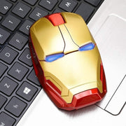 Superhero Wireless Mouse 2.4G Silent USB Optical LED Gaming - Kwikley