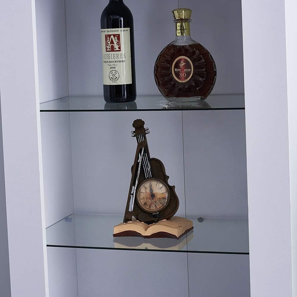 Tall LED Display Cabinet Black High Gloss Glass Shelves Modern Storage Cupboard - Kwikley