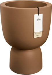 Tall Plant Pot 35x49cm Caramel Indoor Outdoor Recycled Plastic - Kwikley