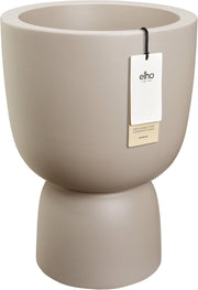 Tall Plant Pot 41x57cm Beige Indoor Outdoor Recycled Plastic - Kwikley