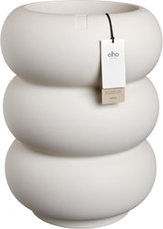 Tall Plant Pot 43x58cm White Indoor Outdoor Recycled Plastic - Kwikley