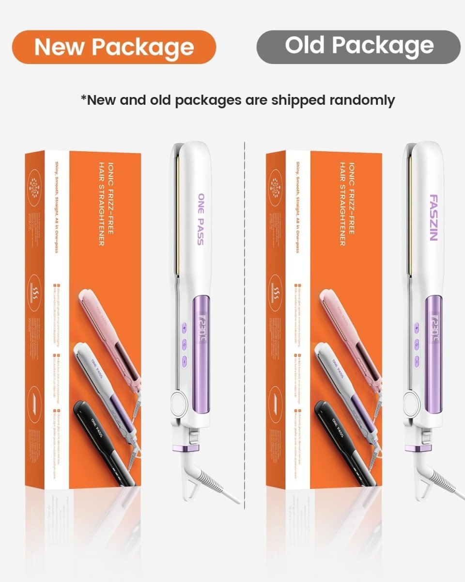 Titanium Hair Straightener Flat Iron Fast Heat 11 Temp Ionic Styling Tool - Kwikley