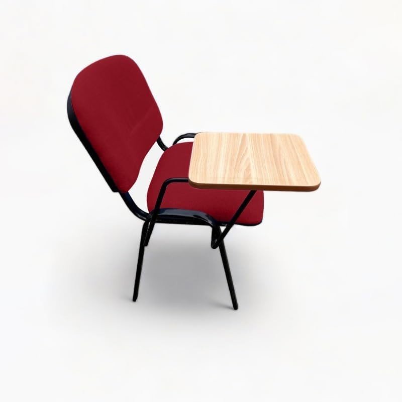 Training Chair With Writing Tablet Padded Stackable Student Desk Seat - Kwikley