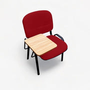 Training Chair With Writing Tablet Padded Stackable Student Desk Seat - Kwikley